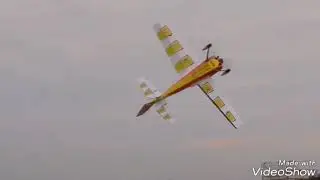 First Flight Slick 540 GP123 & KST Servo Srigun Airfield Thailand