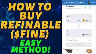 How To Buy REFINABLE ($FINE) Token! EASY WAY VIA PANCAKESWAP