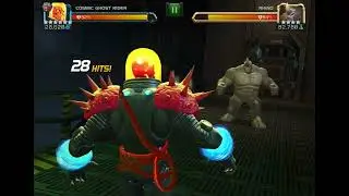 Using a rank 5 sig 200 ascended cosmic ghost rider in realm of legends mcoc