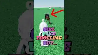 Троллинг женским голосом в ROBLOX