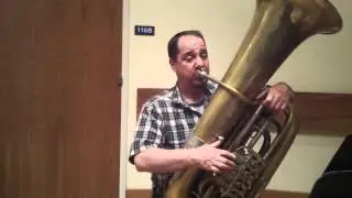 Tuba Excerpt American in Paris Solo Played on an Alex CC