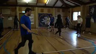 UMHA Sword & Buckler Tournament 2025   Jim vs Jess