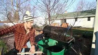 This PVC Compost Sifter Fits On Top Of Your Wheelbarrow