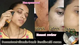 Honest Review of Deconstruct Vitamin C and Ferulic Acid Serum *non sponsored*#vitaminc #deconstruct