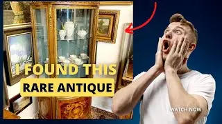 OMG ! I can't believe I found this amazing 20th century French display cabinet !