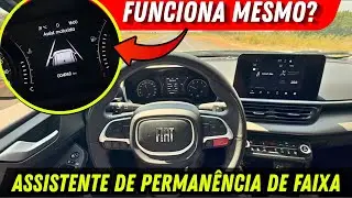 Assistente de Perman&ecirc;ncia de Faixa do Fiat Fastback | Veja como funciona na PR&Aacute;TICA!