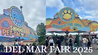 SAN DIEGO COUNTY FAIR 2025 | DEL MAR FAIR VLOG