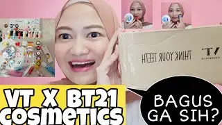 HONEST REVIEW VT X BT21 COSMETICS | SUB.ENG | ARMY MANA ..??