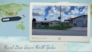 Naval Base Guam!!! Empty house tour!!!