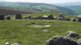 Moel ty Uchaf Stone Circle on a perfect Summer's Day