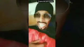 propose day goes wrong😂 propose day funny video Valentine's Week #shorts