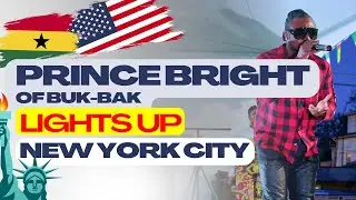 Prince Bright of Buk Bak LIGHTS UP New York City! 🇬🇭🔥 Legendary Ghanaian Performance