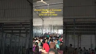 Present Situation at Srinivasam (Medium Rush)22nd Jan @10.30am SSD TOKEN #tirupati #ssdtokens #ssd