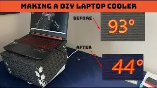 Making a DIY Laptop Cooler