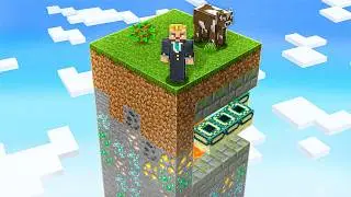 Minecraft One Chunk, But It RANDOMLY EXPANDS