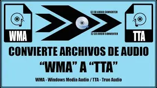 Convertir audio wma a tta - EZ CD Audio Converter