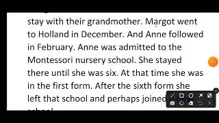 #Anne's Life @From the diary of Anne frank #Class 10th First  book @ Anne's life story By Anuj Kumar