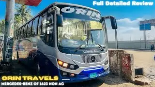 Обзор автобуса Mercedes-Benz OF 1623 без кондиционера от ORIN Travels | Полное подробное видео | ...
