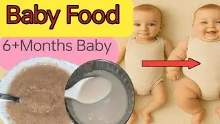 Baby Weight Gain Food || 6 to 12 Months Baby Healthy Food Recipe || Gol Matol Baby Food at Home