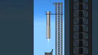 Booster 7 Landing in Spaceflight Simulator #sfs