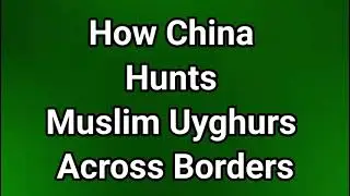 From Tokyo to Washington: How China Hunts Muslim Uyghurs Across Borders #China #Muslims #Uyghurs