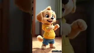 This Puppy&rsquo;s Energy Is TOO MUCH to Handle 🐶💛#cute #puppy #dance #shorts