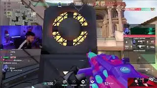 SEN Tarik's reaction to TenZ's devastating 1v2 Odin clutch left them speechless