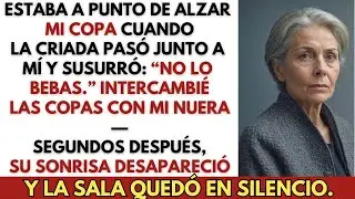 Mi nuera me ofreció vino en la fiesta de Año Nuevo — La criada susurró: 