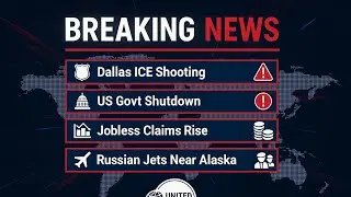 Breaking News Today | Dallas Shooting, US Govt Shutdown, Jobless Claims, Russian Jets, Starbucks