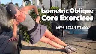 Isometric oblique core exercises