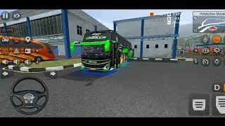 Bus Pariwisata QQ Trans Nabila Konvoi Bareng Kids Panda & Deep Purple⁉️Bus Simulator Indonesia