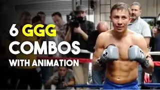 6 POWERFUL Gennady Golovkin Combos | Animated Breakdown
