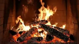 🔥 The Best Burning Fireplace  Cozy Crackling Logs