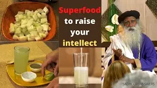 Yogic Superfood to enhance your Intellect | Raise Consciousness | Sadhguru Food | Sadhguru ANSWERS
