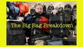 Camera bags and backpacks - 9 different bag styles for different types of shoots