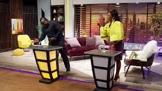 Sam Dzata George Joins in for a Fun Game Session on #thedayshow