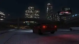 Пешеходная жизнь: Поездка домой в Миррор-парк с пляжа Веспуччи (GTA V)