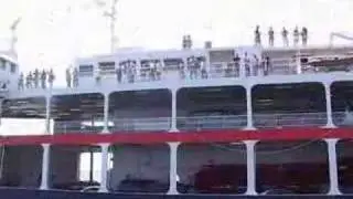 MV Holiday Island Ferry Arrives At Wood Islands, PEI