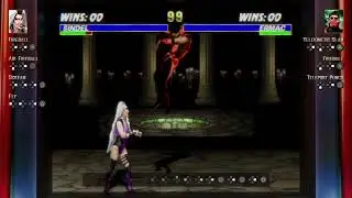 UMK3 Sindel AAHP scream kombo