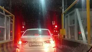 Raebareli toll plaza at night 1:00pm