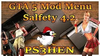 Как установить Salfety 4.2 GTA 5 Mod Menu BLES/BLUS PS3HEN 2019