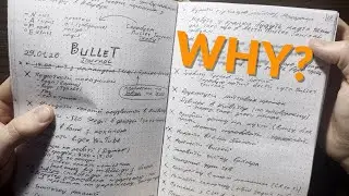 Я впервые попробовала вести настоящий ежедневник в стиле Bullet Journal&hellip; и это полный бардак.