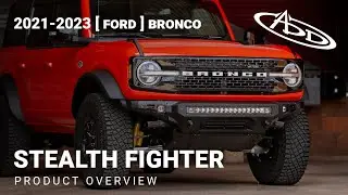 2021 Ford Bronco Stealth Fighter Front Bumper