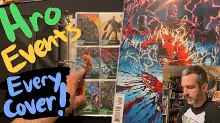Showing Every Comic, Cover, and Artist from the Hro DC Events Hybrid NFT Trading Card Set!