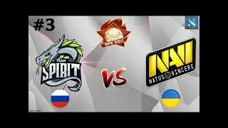 🔶ОКАЗАЛИ СОПРОТИВЛЕНИЕ ЧЕМПИОНАМ🔶Spirit vs Na'Vi #3 BO3 EPIC Esports DPC