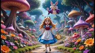 Alice in Wonderland 🐇✨ | Magical Adventure Story for Kids | Bedtime Fairy Tale with Moral Read Aloud