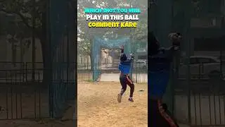 Which Shot?🏏👏 #comment #cricket #shorts #trending #wpl #bbl #icc #yt #practice #cricketwithmahesh