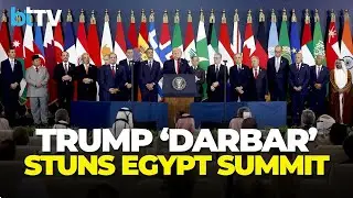 Handshake Wars & Awkward Moments: Trump&rsquo;s &lsquo;Darbar&rsquo; At Sharm el-Sheikh Summit
