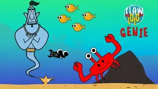 Magical Music Adventure! 🧞‍♂️Clawlolo 🎵🎵 Genie 🦀 Underwater Dance Party 🌊