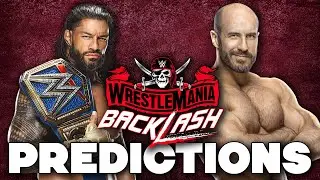 WWE WrestleMania Backlash 2021 Predictions